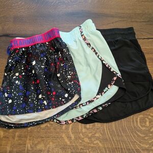 Under Armour Kids' Multicolor Athletic Shorts Set